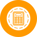 calculadora de neón icon