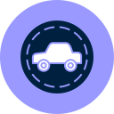 coche de neón icon