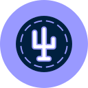 cactus neón icon