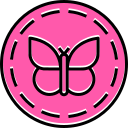 mariposa de neón icon