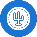 cactus neón icon