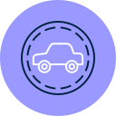 coche de neón icon