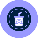 refresco neón icon