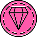 diamante de neón icon