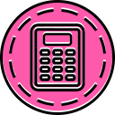 calculadora de neón icon