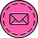 correo de neón icon