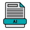 archivo ai icon