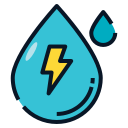 energía del agua icon