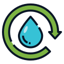 reciclaje de agua icon