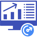 métricas de rendimiento icon