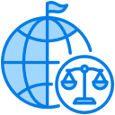 derecho internacional icon