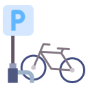 estacionamiento de bicicletas icon