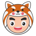 panda rojo icon