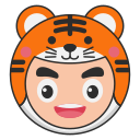 cara de tigre icon