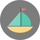 juguete de barco icon