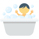 bañera para bebé icon