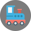 tren de juguete icon