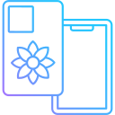 funda de teléfono icon