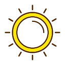 Sun icon