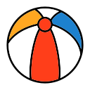 Beach ball icon