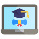 graduado virtual icon