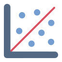 diagrama de dispersión icon