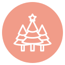 árbol de navidad icon