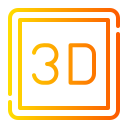 modelo 3d icon