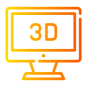 modelo 3d icon