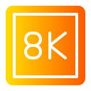 8k icon