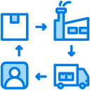 cadena de suministro icon