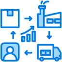 cadena de suministro icon