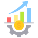 rendimiento empresarial icon