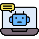 robot conversacional icon