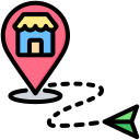 navegación gps icon