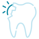 caries dental icon