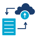 transferencia de datos icon