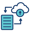 transferencia de datos icon