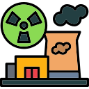 energía nuclear icon