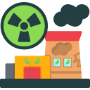 energía nuclear icon