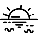 puesta de sol icon