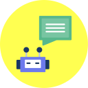 robot conversacional icon