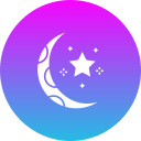 luna creciente icon