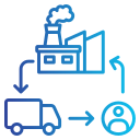 cadena de suministro icon