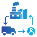 cadena de suministro icon