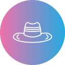 sombrero de vaquero icon