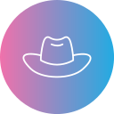 sombrero de vaquero icon