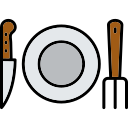 tenedor y cuchillo icon