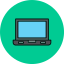 pantalla de computadora portátil icon