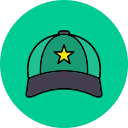 gorra de béisbol icon